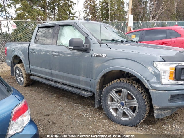 2019 Ford F150 Supercrew მანქანა იყიდება აუქციონზე, vin: 1FTEW1EP5KKE01566, აუქციონის ნომერი: 40058960