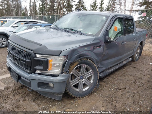 2019 Ford F150 Supercrew მანქანა იყიდება აუქციონზე, vin: 1FTEW1EP5KKE01566, აუქციონის ნომერი: 40058960