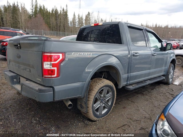 2019 Ford F150 Supercrew მანქანა იყიდება აუქციონზე, vin: 1FTEW1EP5KKE01566, აუქციონის ნომერი: 40058960