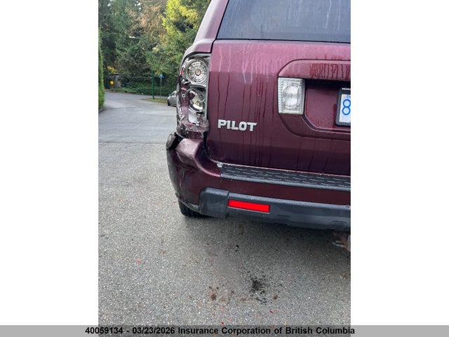 40059134 :رقم المزاد ، 2HKYF18577H002767 vin ، 2007 Honda Pilot مزاد بيع
