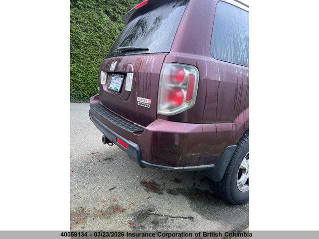 40059134 :رقم المزاد ، 2HKYF18577H002767 vin ، 2007 Honda Pilot مزاد بيع