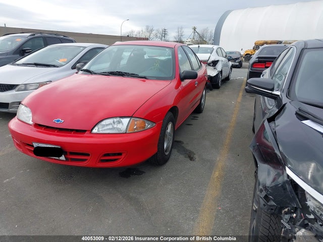 Продаж на аукціоні авто 2002 Chevrolet Cavalier Cng, vin: 3G1JC52422S226554, номер лоту: 40053009
