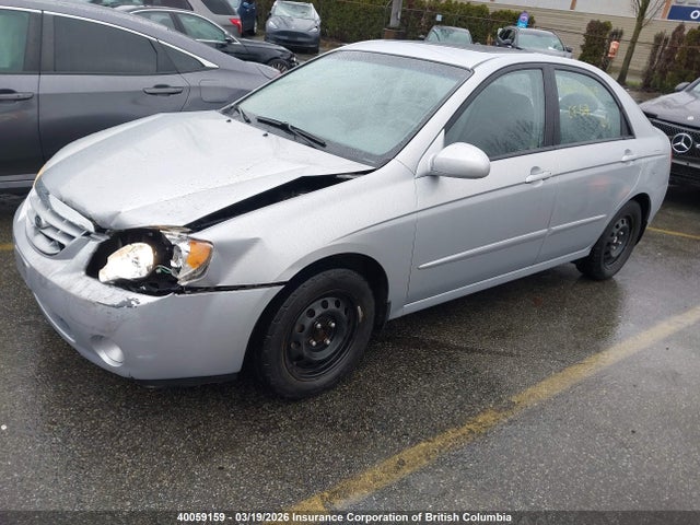 40059159 :رقم المزاد ، KNAFE121055166436 vin ، 2005 Kia Spectra Lx/ex مزاد بيع