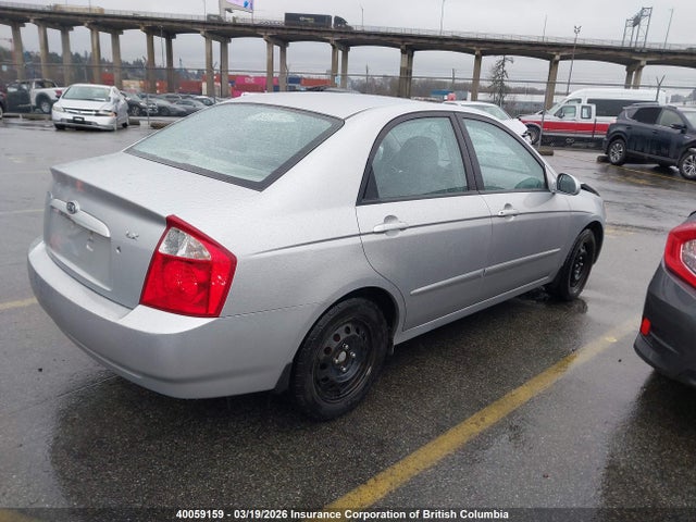 40059159 :رقم المزاد ، KNAFE121055166436 vin ، 2005 Kia Spectra Lx/ex مزاد بيع