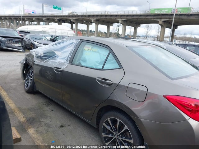 Aukcja sprzedaży 2019 Toyota Corolla L/le/xle/se/xse, vin: 2T1BURHE5KC194731, numer aukcji: 40052881