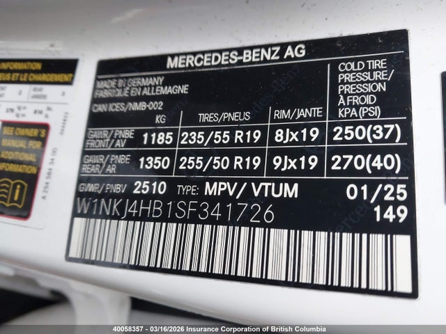 W1NKJ4HB1SF341726 Mercedes-Benz Glc Coupe 300 4matic