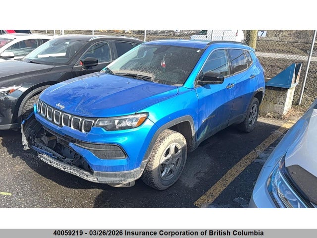 Продаж на аукціоні авто 2022 Jeep Compass Sport, vin: 3C4NJDAB6NT117800, номер лоту: 40059219