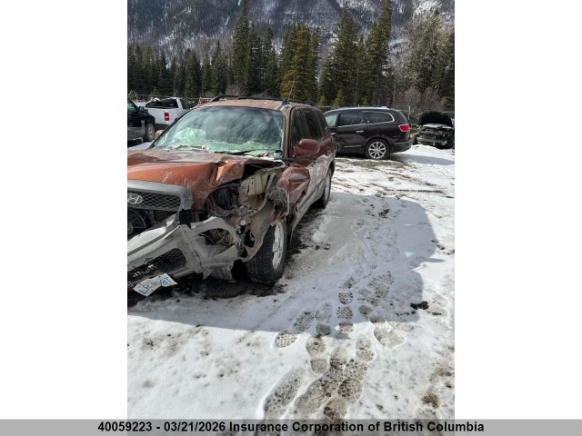 40059223 :رقم المزاد ، KM8SB73D34U631314 vin ، 2004 Hyundai Santa Fe Gl مزاد بيع