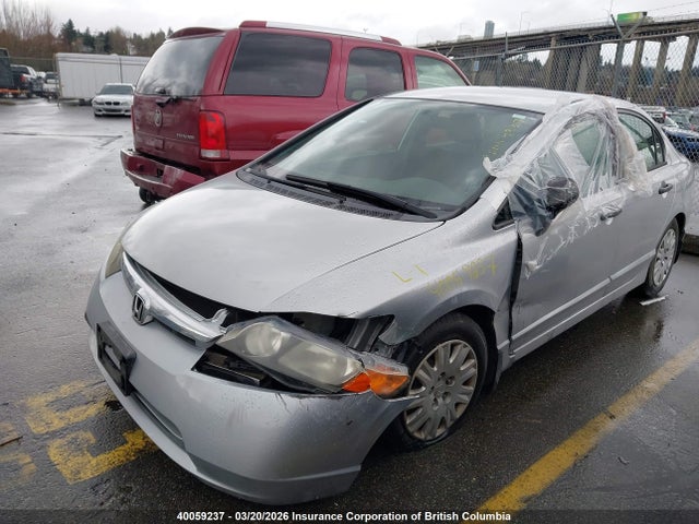 Aukcja sprzedaży 2006 Honda Civic, vin: 2HGFA15256H031242, numer aukcji: 40059237