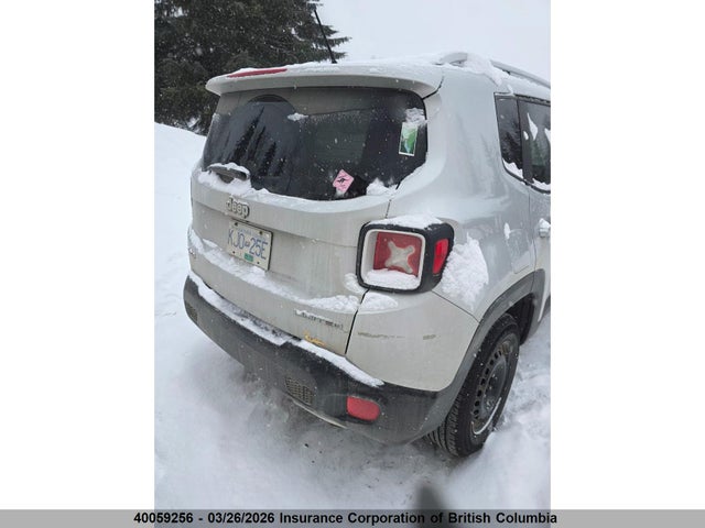 2017 Jeep Renegade Limited მანქანა იყიდება აუქციონზე, vin: ZACCJBDB4HPF52558, აუქციონის ნომერი: 40059256