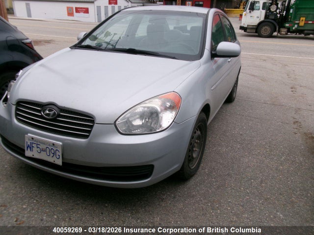 40059269 :رقم المزاد ، KMHCN4BC5AU500691 vin ، 2010 Hyundai Accent Gl مزاد بيع