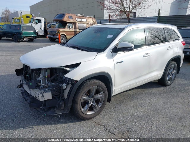 5TDDGRFH7HS029745 Toyota Highlander Hybrid Ltd Platinum