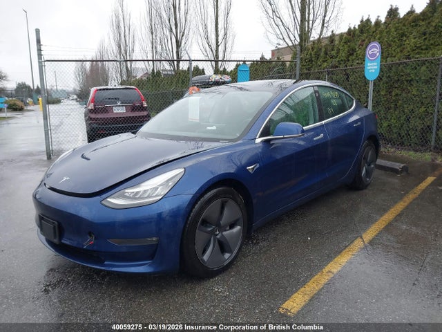 2020 Tesla Model 3 მანქანა იყიდება აუქციონზე, vin: 5YJ3E1EB9LF626375, აუქციონის ნომერი: 40059275