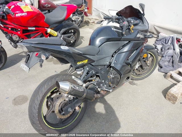 Aukcja sprzedaży 2008 Kawasaki Ex250 J, vin: JKAEXMJ178DA04693, numer aukcji: 40059307