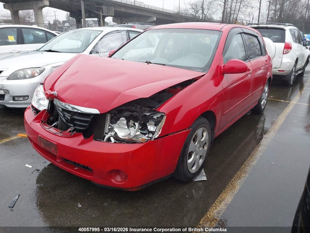 40057995 :رقم المزاد ، KNAFE161X65257807 vin ، 2006 Kia Spectra5 مزاد بيع
