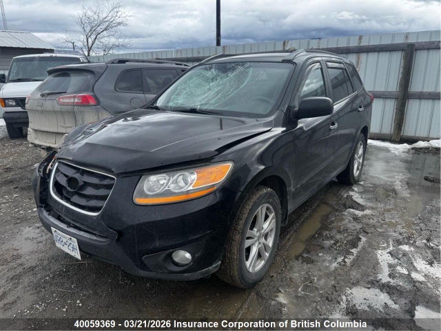 2011 Hyundai Santa Fe Se მანქანა იყიდება აუქციონზე, vin: 5XYZHDAG8BG071513, აუქციონის ნომერი: 40059369
