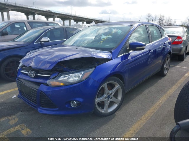 Продажа на аукционе авто 2014 Ford Focus Titanium, vin: 1FADP3N20EL328796, номер лота: 40057725