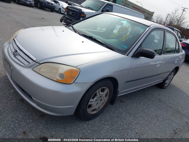 40059409 :رقم المزاد ، 2HGES16402H930397 vin ، 2002 Honda Civic مزاد بيع