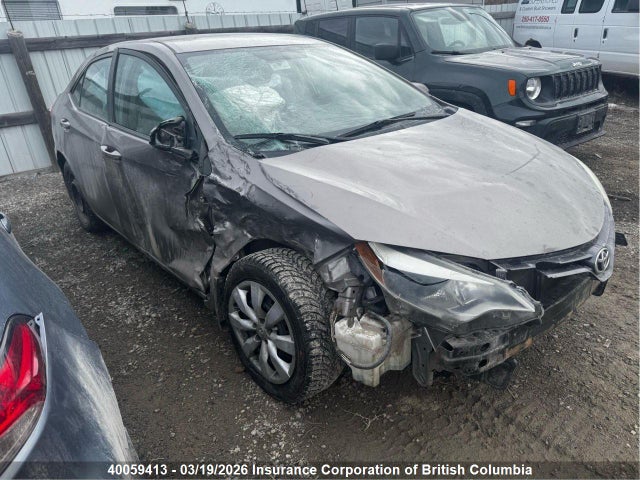40059413 :رقم المزاد ، 2T1BURHE6FC338308 vin ، 2015 Toyota Corolla L/le/le Pls/prm/s/s Pls مزاد بيع