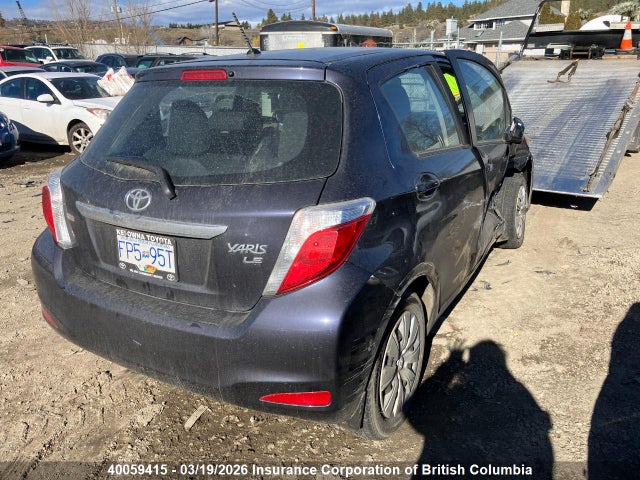 Aukcja sprzedaży 2014 Toyota Yaris, vin: VNKKTUD35EA008387, numer aukcji: 40059415