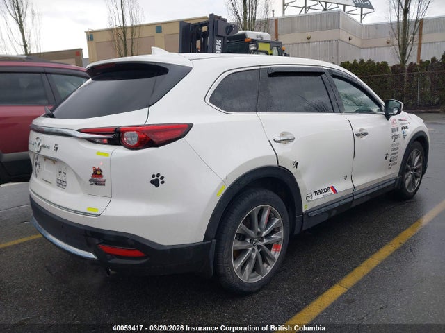 2018 Mazda Cx-9 მანქანა იყიდება აუქციონზე, vin: JM3TCBDY9J0223761, აუქციონის ნომერი: 40059417