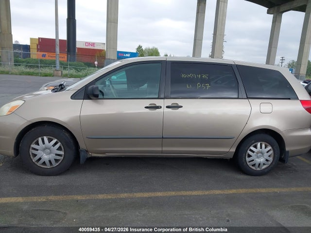 2004 Toyota Sienna Ce მანქანა იყიდება აუქციონზე, vin: 5TDZA29C54S004349, აუქციონის ნომერი: 40059435