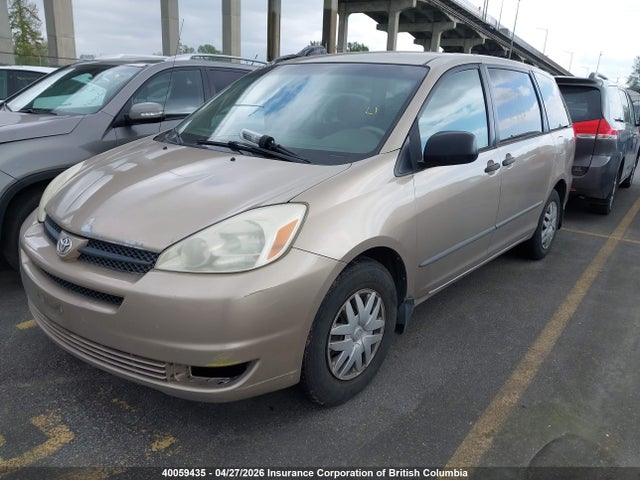 2004 Toyota Sienna Ce მანქანა იყიდება აუქციონზე, vin: 5TDZA29C54S004349, აუქციონის ნომერი: 40059435