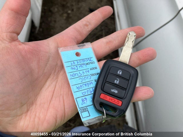 2HGFC4B6XJH400494 Honda Civic