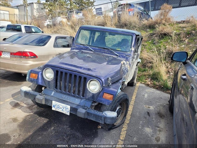 Aukcja sprzedaży 1998 Jeep Tj, vin: 1J4FY29P0WP706216, numer aukcji: 40059476