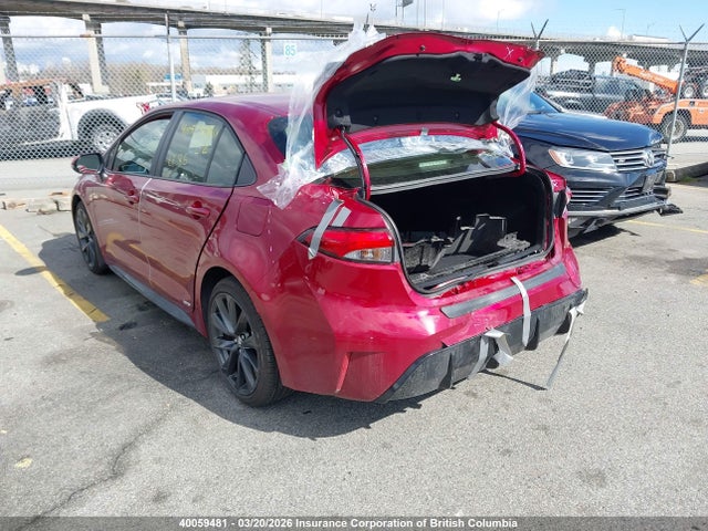 2023 Toyota Corolla Hybrid Xse მანქანა იყიდება აუქციონზე, vin: JTDBDMHE2PJ003989, აუქციონის ნომერი: 40059481