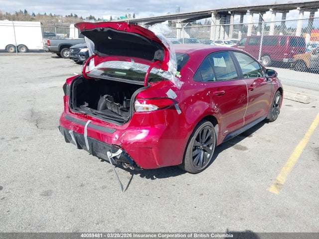 2023 Toyota Corolla Hybrid Xse მანქანა იყიდება აუქციონზე, vin: JTDBDMHE2PJ003989, აუქციონის ნომერი: 40059481