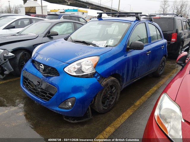 2015 Nissan Micra მანქანა იყიდება აუქციონზე, vin: 3N1CK3CP1FL270189, აუქციონის ნომერი: 40056739