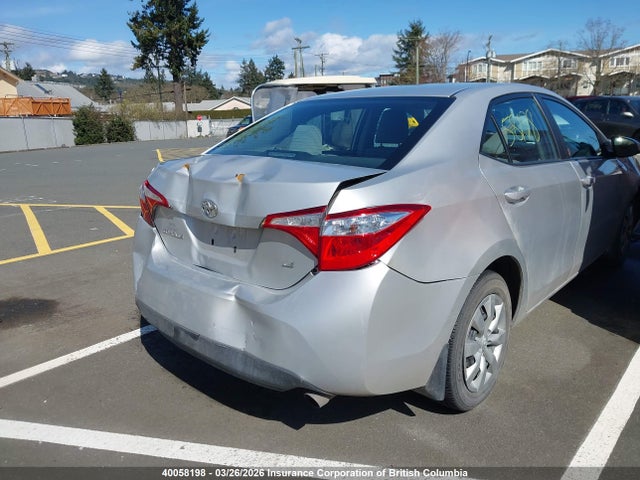 40058198 :رقم المزاد ، 2T1BURHE4FC334127 vin ، 2015 Toyota Corolla L/le/le Pls/prm/s/s Pls مزاد بيع