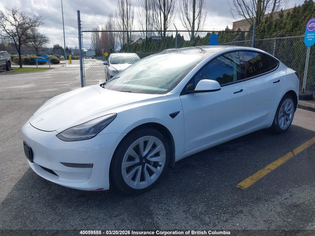 Aukcja sprzedaży 2022 Tesla Model 3 Long Range, vin: 5YJ3E1EB0NF167594, numer aukcji: 40059588