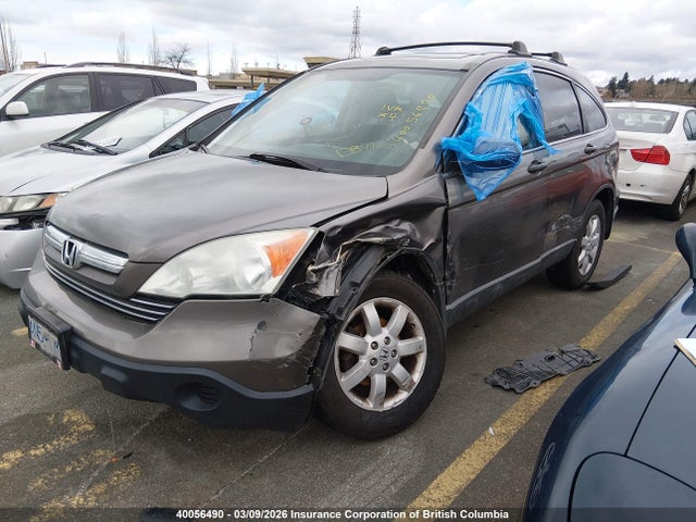 2009 Honda Cr-v Ex მანქანა იყიდება აუქციონზე, vin: 5J6RE48509L802960, აუქციონის ნომერი: 40056490