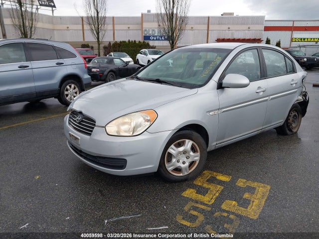 Aukcja sprzedaży 2007 Hyundai Accent Gls, vin: KMHCN45C77U125343, numer aukcji: 40059598