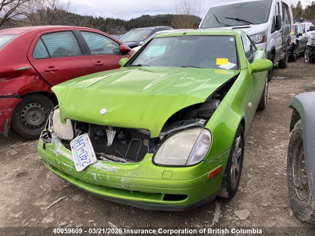 Aukcja sprzedaży 1998 Mercedes-benz Slk 230 Kompressor, vin: WDBKK47F1WF078988, numer aukcji: 40059609