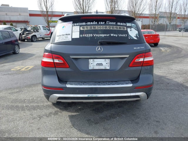 Aukcja sprzedaży 2014 Mercedes-benz Ml 350 Bluetec, vin: 4JGDA2EB6EA287877, numer aukcji: 40059612