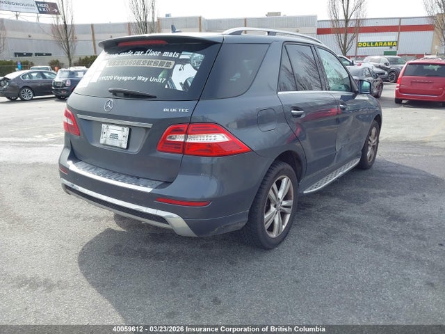 Aukcja sprzedaży 2014 Mercedes-benz Ml 350 Bluetec, vin: 4JGDA2EB6EA287877, numer aukcji: 40059612