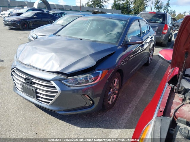 KMHD84LF6JU650040 Hyundai Elantra Gl Se