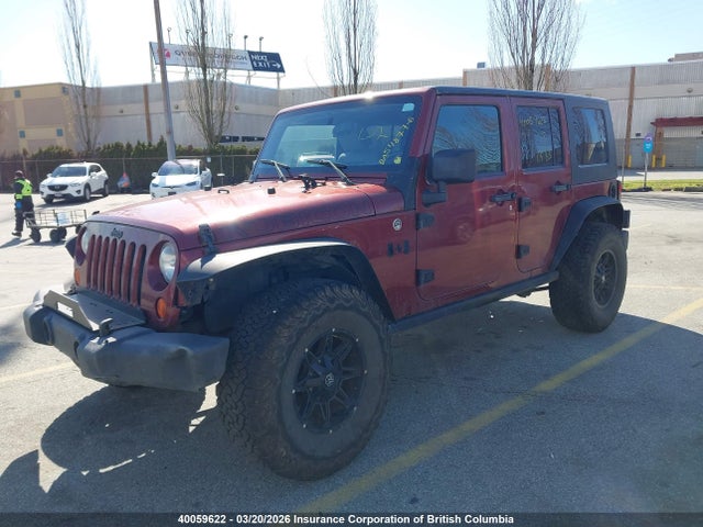 40059622 :رقم المزاد ، 1J4GA69179L752035 vin ، 2009 Jeep Wrangler Unlimited Rubicon مزاد بيع