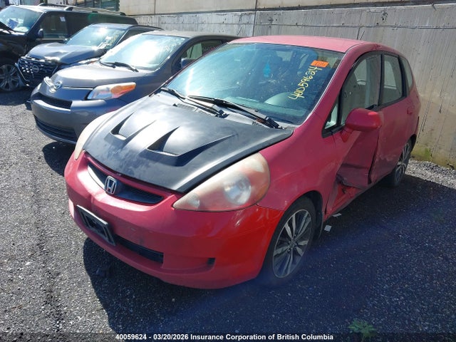 40059624 :رقم المزاد ، JHMGD38217S811510 vin ، 2007 Honda Fit مزاد بيع