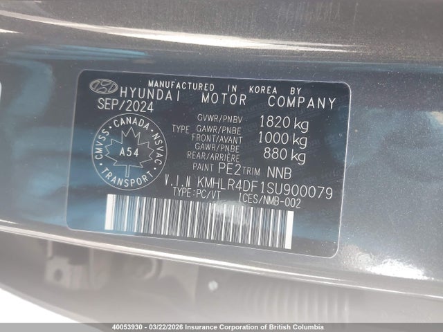 Aukcja sprzedaży 2025 Hyundai Elantra N Line, vin: KMHLR4DF1SU900079, numer aukcji: 40053930