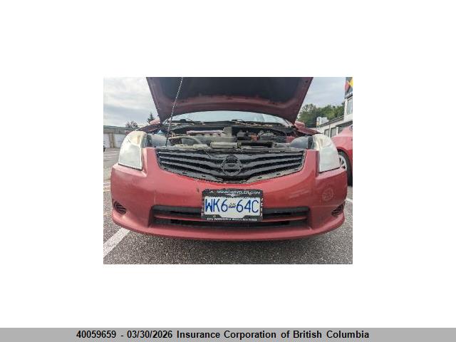 40059659 :رقم المزاد ، 3N1AB6AP7CL740278 vin ، 2012 Nissan Sentra 2.0/2.0s/sr/2.0sl مزاد بيع