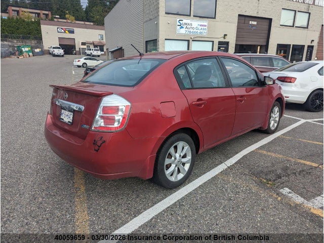 40059659 :رقم المزاد ، 3N1AB6AP7CL740278 vin ، 2012 Nissan Sentra 2.0/2.0s/sr/2.0sl مزاد بيع