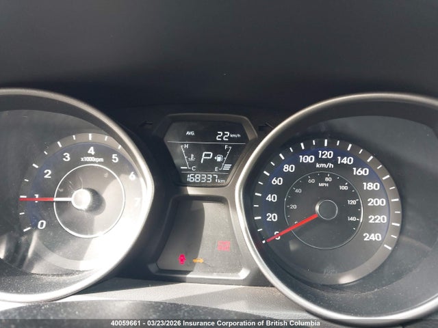 5NPDH4AE8EH522963 Hyundai ELANTRA GL