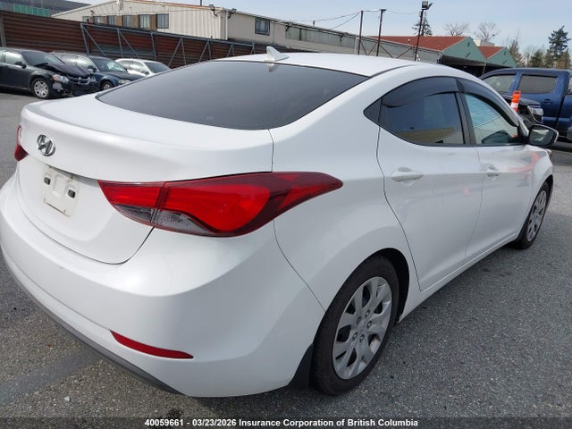 5NPDH4AE8EH522963 Hyundai ELANTRA GL