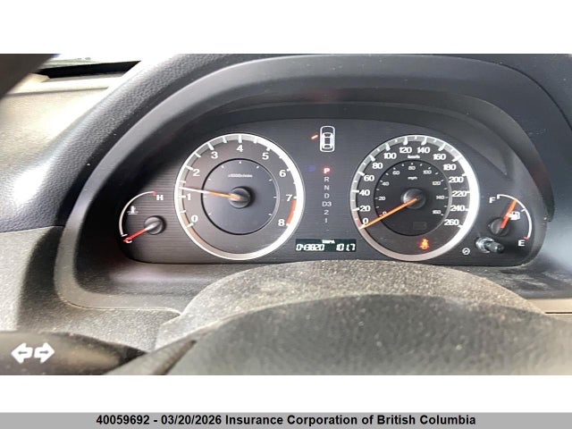 40059692 :رقم المزاد ، 1HGCP26789A809845 vin ، 2009 Honda Accord Ex مزاد بيع