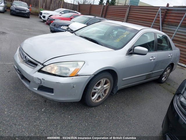 40059698 :رقم المزاد ، 1HGCM56777A808418 vin ، 2007 Honda Accord Ex مزاد بيع
