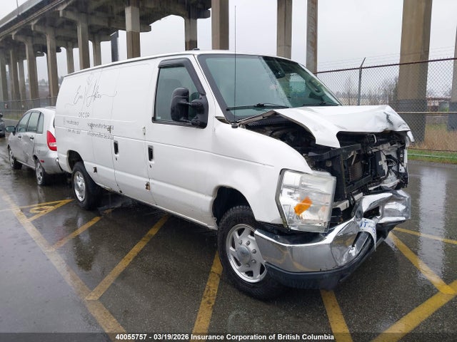 40055757 :رقم المزاد ، 1FTNE1EW8ADA84900 vin ، 2010 Ford Econoline E150 Van مزاد بيع